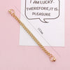 Wholesale Alloy Frosted Pearl Bow Bracelet With Screw Buckle Electroplated Trendy For Women