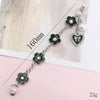 Wholesale Alloy Frosted Pearl Bow Bracelet With Screw Buckle Electroplated Trendy For Women