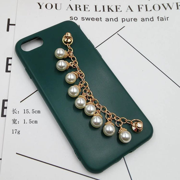 Wholesale Alloy Frosted Pearl Bow Bracelet With Screw Buckle Electroplated Trendy For Women
