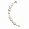 Wholesale Alloy Frosted Pearl Bow Bracelet With Screw Buckle Electroplated Trendy For Women