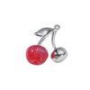 Wholesale Alloy Fruit Cherry Style Electroplated Diy Earrings And Hair Accessory Pendant Materials