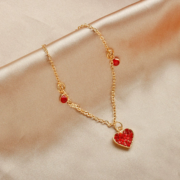 Wholesale Alloy Fruit Love Pendant Bracelet For Men And Women With Electroplating