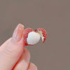 Wholesale Alloy Fruit Lychee Brooch For Women With Electroplating Design