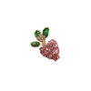 Wholesale Alloy Fruit Shape Electroplated Brooch For Women