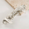 Wholesale Alloy Geometric Bow Hairpin For Women With Electroplating Treatment