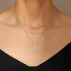 Wholesale Alloy Geometric Coin Round Pendant Snake Bone Chain Three Layer Women's Necklace Set With Electroplating