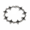 Wholesale Alloy Geometric Cross Electroplated Men's Hip Hop Bracelet