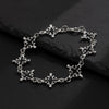 Wholesale Alloy Geometric Cross Electroplated Men's Hip Hop Bracelet