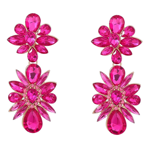 Wholesale Alloy Geometric Diamond Multilayer Exaggerated Fashion Women's Ear Jewelry