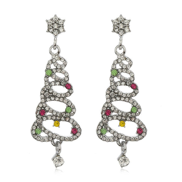 Wholesale Alloy Geometric Diamond Women's Earrings