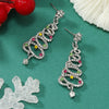 Wholesale Alloy Geometric Diamond Women's Earrings