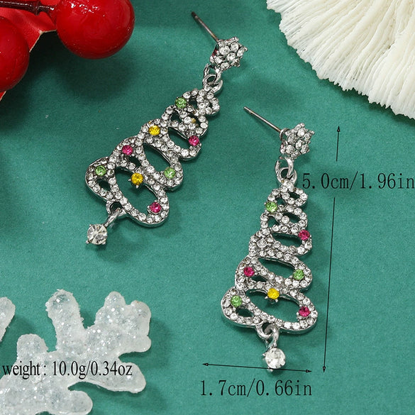 Wholesale Alloy Geometric Diamond Women's Earrings