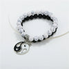 Wholesale Alloy Geometric Dripping Oil Beaded Couple Bracelet