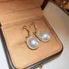 Wholesale Alloy Geometric Earrings With Diamond And Pearl Retro Light Luxury Electroplated For Women