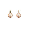 Wholesale Alloy Geometric Earrings With Diamond And Pearl Retro Light Luxury Electroplated For Women
