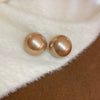 Wholesale Alloy Geometric Earrings With Diamond And Pearl Retro Light Luxury Electroplated For Women