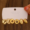 Wholesale Alloy Geometric Earrings With Electroplating For Women