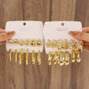 Wholesale Alloy Geometric Earrings With Electroplating For Women
