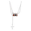Wholesale Alloy Geometric Electroplated Camera Clavicle Necklace For Women Vintage Light Luxury Style