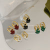 Wholesale Alloy Geometric Electroplated Cute Style Ear Buckles