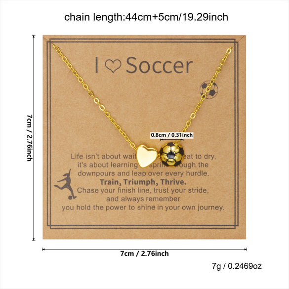 Wholesale Alloy Geometric Electroplated Heart Pendant Necklace For Women In Minimalist Sports Style