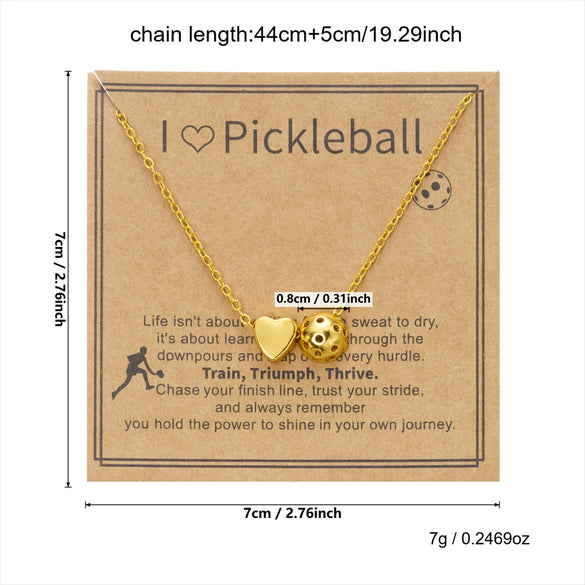 Wholesale Alloy Geometric Electroplated Heart Pendant Necklace For Women In Minimalist Sports Style