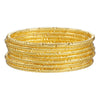 Wholesale Alloy Geometric Electroplated Multilayer Stacked Unisex And Women's Bracelet 6Piece Set