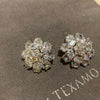Wholesale Alloy Geometric Electroplated Women's Diamond Earrings