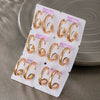 Wholesale Alloy Geometric Electroplated Women's Earrings