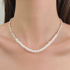 Wholesale Alloy Geometric Electroplated Women's Light Luxury Niche Clavicle Necklace