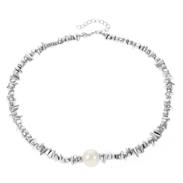 Wholesale Alloy Geometric Electroplated Women's Light Luxury Niche Clavicle Necklace