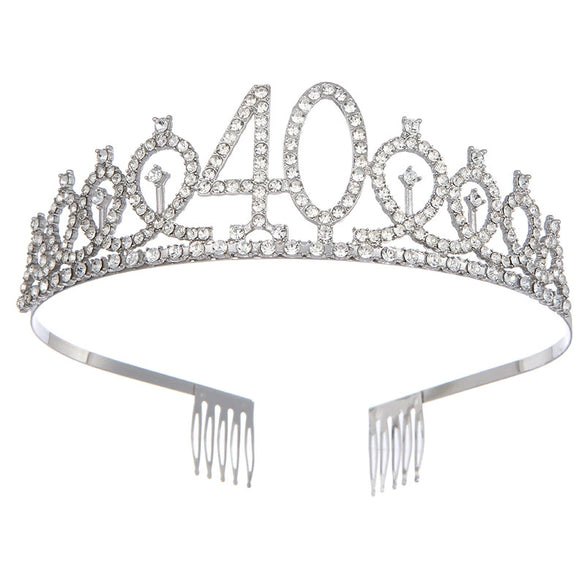 Wholesale Alloy Geometric Electroplating Women's Birthday Party Headband Crown Hair Accessories
