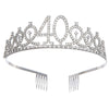 Wholesale Alloy Geometric Electroplating Women's Birthday Party Headband Crown Hair Accessories