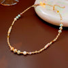 Wholesale Alloy Geometric Handmade Versatile Clavicle Chain Beaded Pearl Necklace