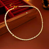 Wholesale Alloy Geometric Handmade Versatile Clavicle Chain Beaded Pearl Necklace