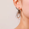 Wholesale Alloy Geometric Irregular Electroplated Women's Earrings Jewelry