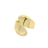 Wholesale Alloy Geometric Irregular Open Ring Hand Jewelry For Women With Electroplating Design