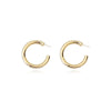 Wholesale Alloy Geometric Metal Earrings With S925 Silver Needle Goldplated For Women