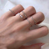 Wholesale Alloy Geometric Open Ring Jewelry With Electroplating Treatment Unisex Style