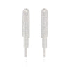 Wholesale Alloy Geometric Pattern Electroplated Tassel Earrings For Women