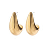 Wholesale Alloy Geometric Punk Style Electroplated Drop Earrings For Women