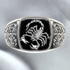Wholesale Alloy Geometric Scorpion Shape Electroplated Unisex Ring Jewelry