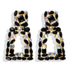 Wholesale Alloy Geometric Shape Diamond Earrings For Women