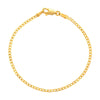 Wholesale Alloy Geometric Simple Interlocking Bracelet For Women Goldplated Electroplated Style