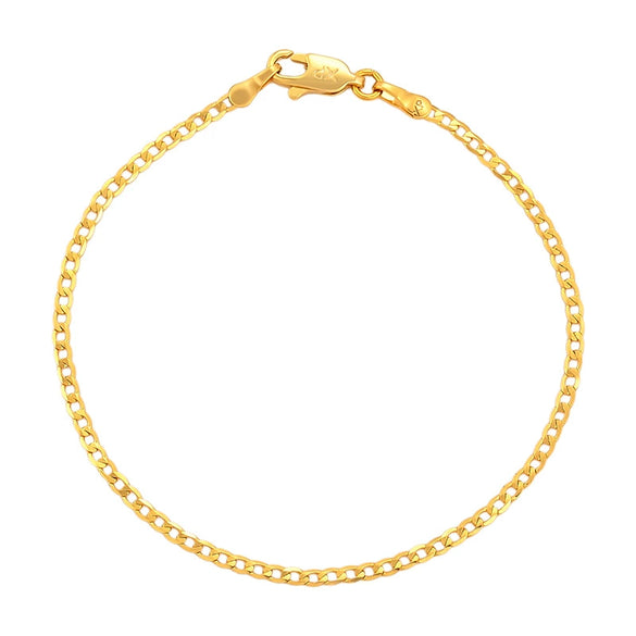 Wholesale Alloy Geometric Simple Interlocking Bracelet For Women Goldplated Electroplated Style