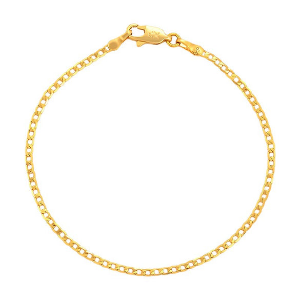 Wholesale Alloy Geometric Simple Interlocking Bracelet For Women Goldplated Electroplated Style