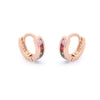 Wholesale Alloy Geometric Style Electroplated 18K Gold Light Luxury Earrings For Women