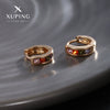 Wholesale Alloy Geometric Style Electroplated 18K Gold Light Luxury Earrings For Women