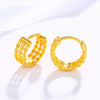 Wholesale Alloy Geometric Twist Women's Earrings With Electroplating