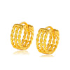 Wholesale Alloy Geometric Twist Women's Earrings With Electroplating